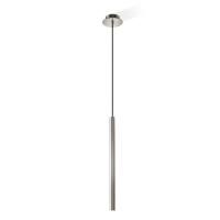 Decor Walther Pipe 1 Светильник потолочный 3.5xh70-220см, светодиодный, 1x LED 6.5W, цвет: никель сатинированный Decor Walther Pipe 1 Светильник потолочный 3.5xh70-220см, светодиодный, 1x LED 6.5W, цвет: никель сатинированный