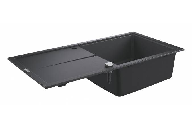 Мойка GROHE K400, 1000 x 500 мм, черный гранит (31641AP0) Мойка GROHE K400, 1000 x 500 мм, черный гранит (31641AP0)