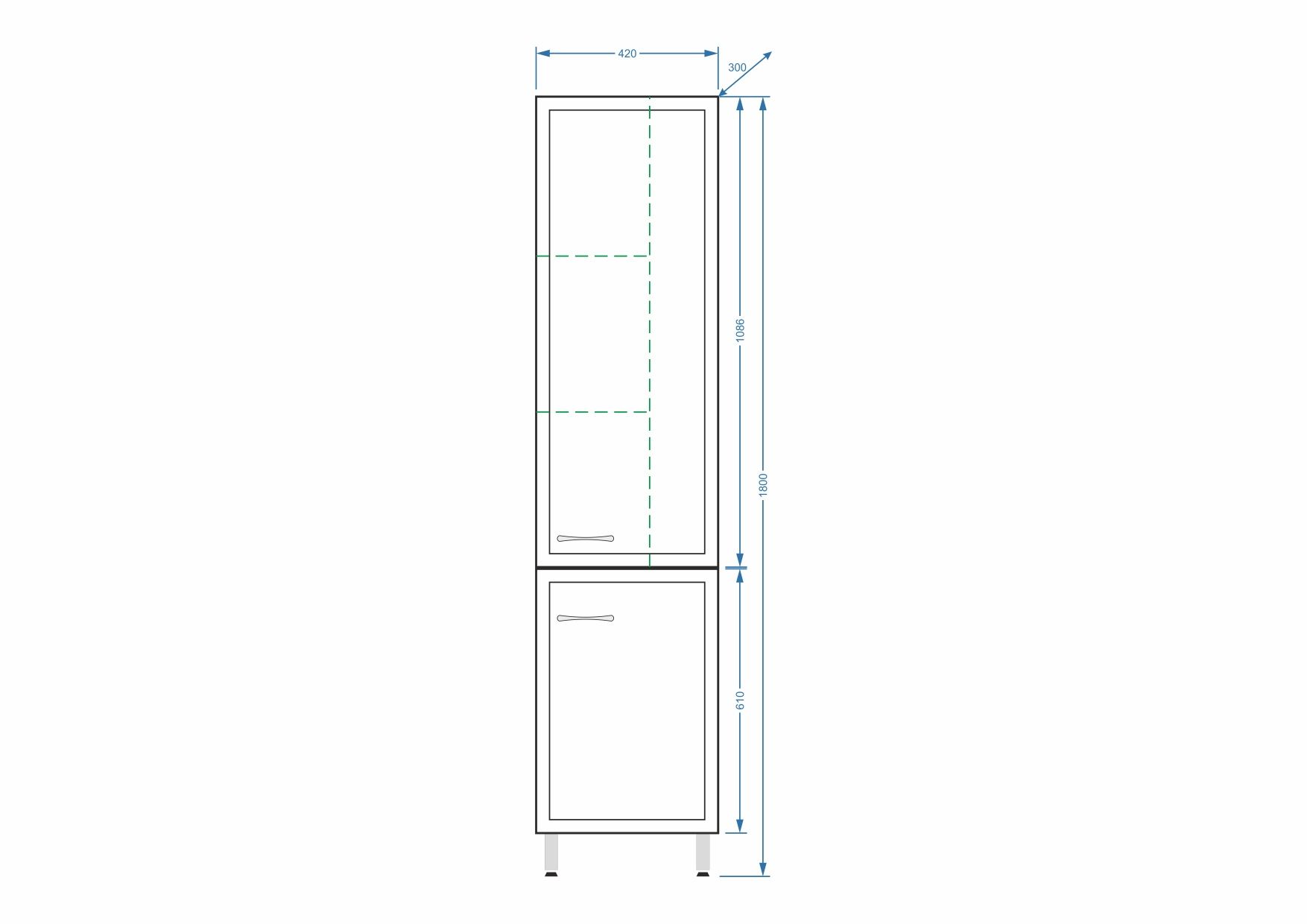 Шкаф-пенал "Концепт 42"