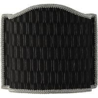 Абажур для светильника Migliore Complementi 682.10 Черный Серебро