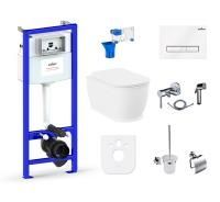 Комплект 10 в 1 Lavinia Boho Bell Pro Rimless 98010009, премиум со стеклянной клавишей