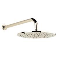 THG NIHAL PORCELAINE IVOIRE Держатель верхнего душа 450 мм., настенный монтаж, цвет Soft gold