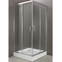 Душевой уголок BelBagno Uno A-2 95x95 профиль Хром стекло прозрачное Душевой уголок BelBagno Uno A-2 95x95 профиль Хром стекло прозрачное
