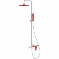 Стойка для душа Q WhiteRed.2_Комплект