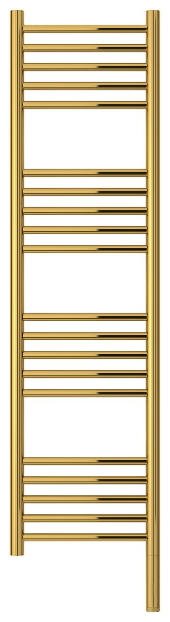 Полотенцесушитель электрический "БОГЕМА 3.0" прямая 1200х300 / МЭМ правый (Золото)