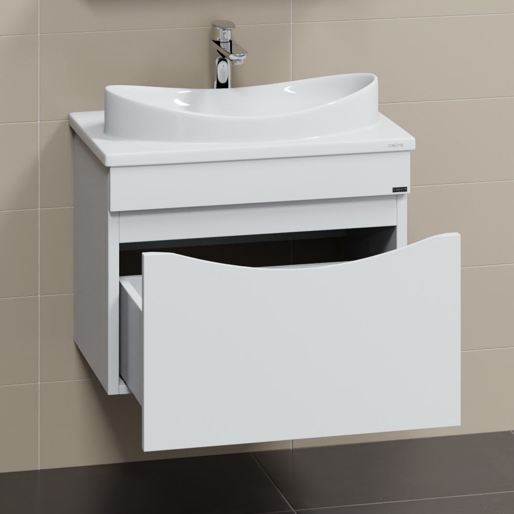 Тумба для умыв. "Сатурн 70" 1 ящ. подвес. (ум. Вега 70 литой мрамор)