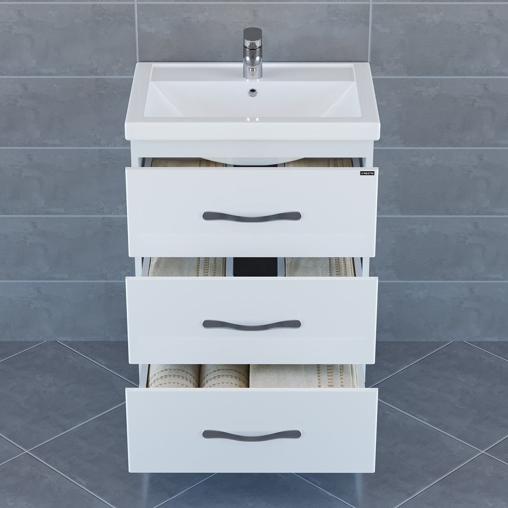 Тумба для умыв. "Виктория 60" NEW напол. (ум. Фостер 60)