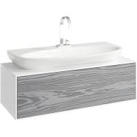 "Genesis" тумба под умывальник, цвет миллениум серый, GEN0110MG, ТМ «AQWELLA»