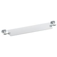 Полка подвесная RAVAK CHROME X07P195 (металл/стекло, хром, на стену, прямоугольная, матовая), шт