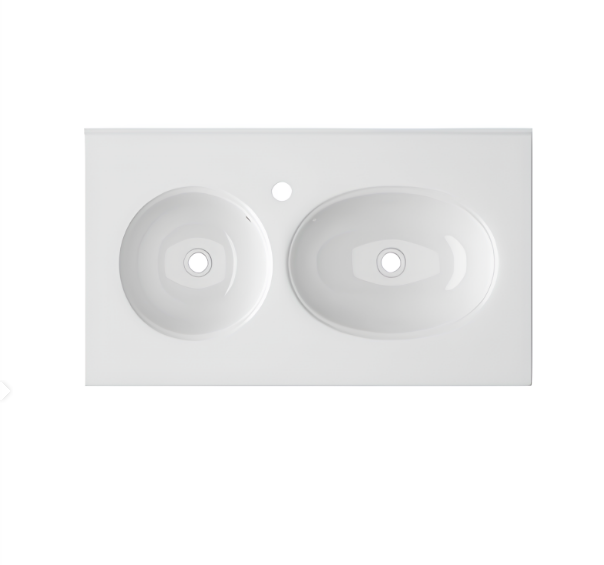 Раковина Double CHIKA (805х460х180) двойная накладная Cerutti SPA Раковина Double CHIKA (805х460х180) двойная накладная Cerutti SPA