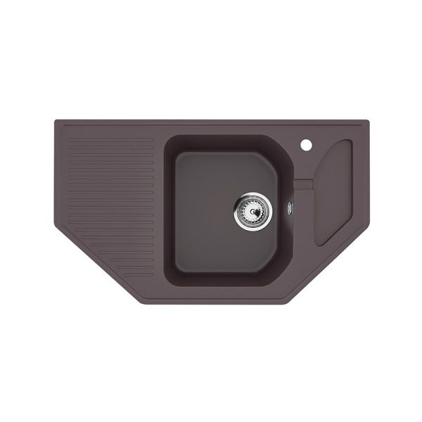 Кухонная мойка Ulgran U-109-345, шоколад
