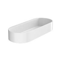 Корзинка, Hansgrohe, WallStoris, для хранения, ширина, мм-250, глубина, мм-100, высота, мм-39, материал-пластик, цвет-белый матовый Корзинка, Hansgrohe, WallStoris, для хранения, ширина, мм-250, глубина, мм-100, высота, мм-39, материал-пластик, цвет-белый матовый