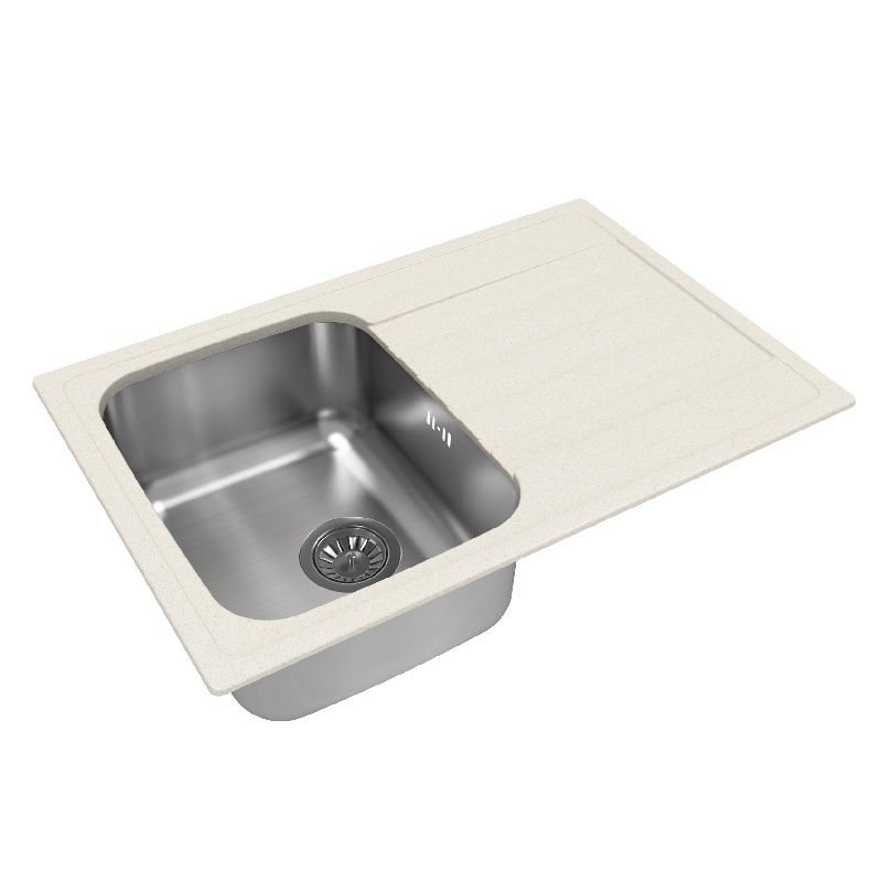 Кухонная мойка Dr. Gans ДУЭТ 26.120.B0760.403, латте, артикул 26.120.B0760.403