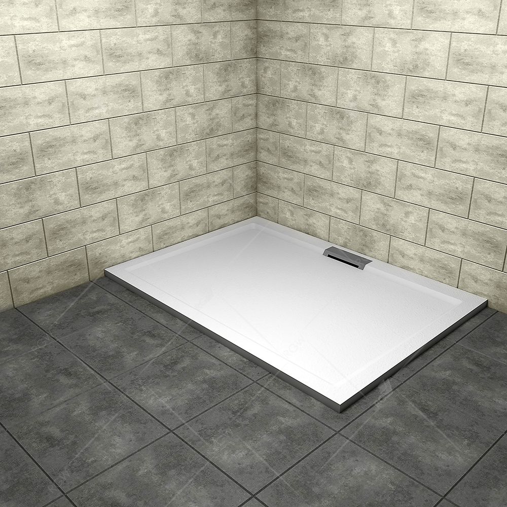 Душевой поддон прямоугольный RGW GWS-21 Белый (800x1000)