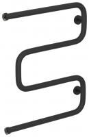 Полотенцесушитель водяной Ш-обр. 600х500 Н. Г. 1" (МУАР Темный Титан (РЕ-64))