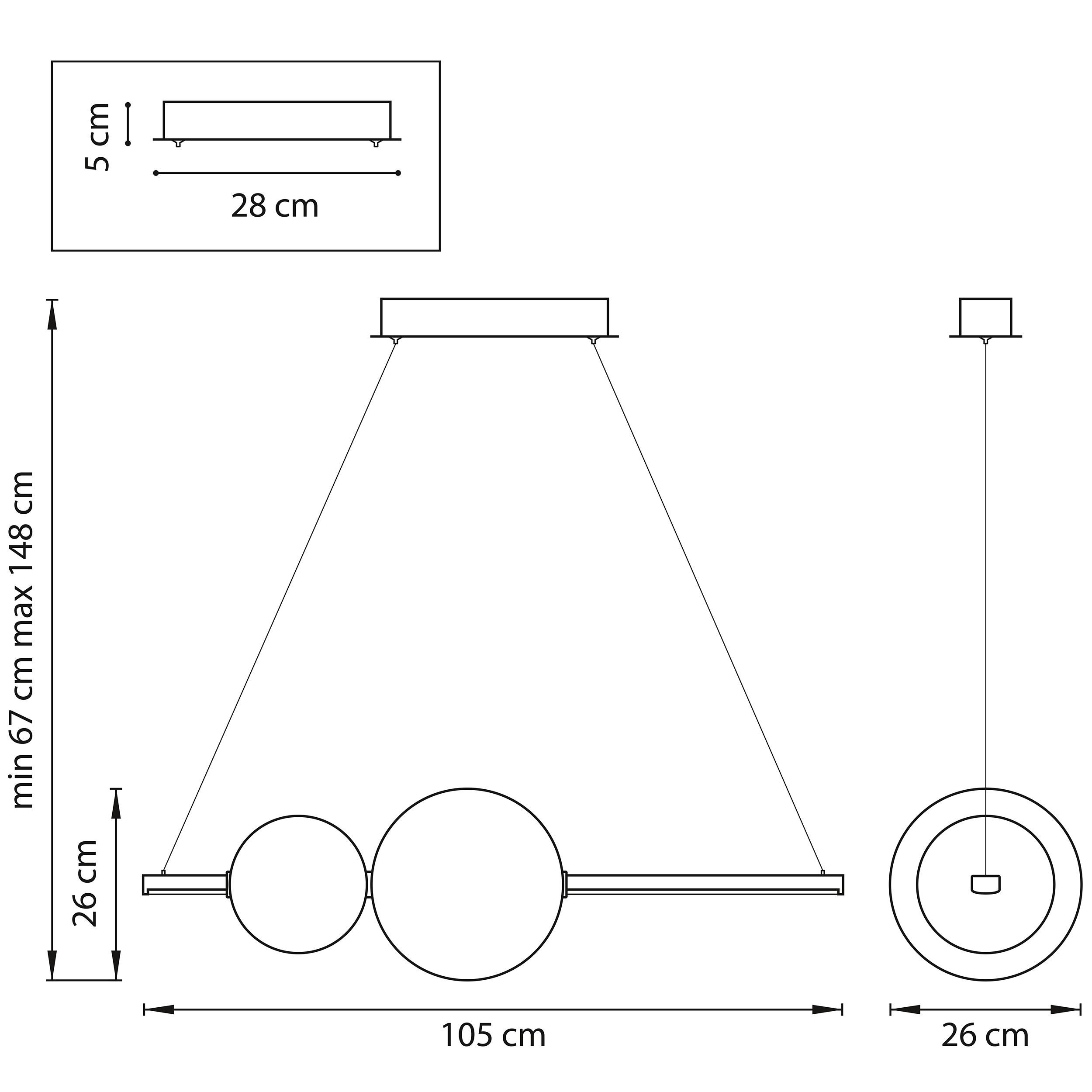 Люстра подвесная Croco Lightstar 815336