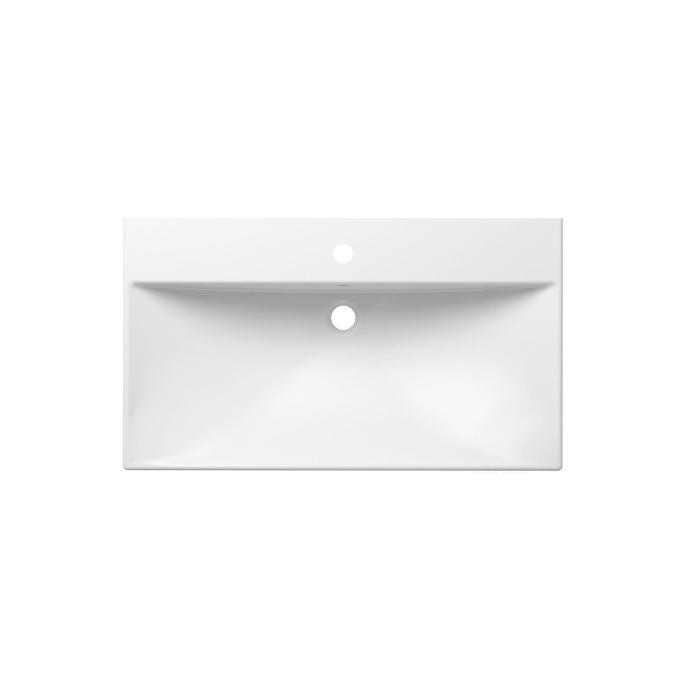 Комплект 4 в 1 Lavinia Boho Bathroom Sink 21510274, врезная фарфоровая раковина 80 см, смеситель, латунный сифон, донный клапан quick-clac