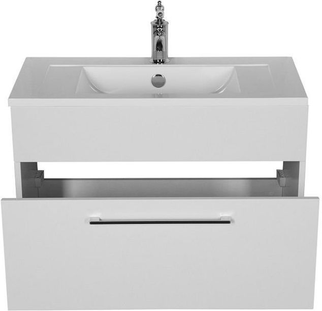 Тумба под раковину De Aqua Кубика 80 белый Тумба под раковину De Aqua Кубика 80 белый