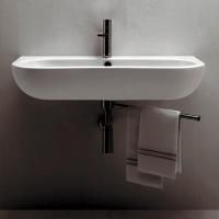 AZZURRA NUVOLA Раковина с 1 отв под смеситель 90х45см, цвет белый