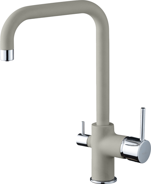 Rivelato Смеситель для кухни Tovel Г-обр. с краном питьевой воды D-35мм topazio cromo арт.
