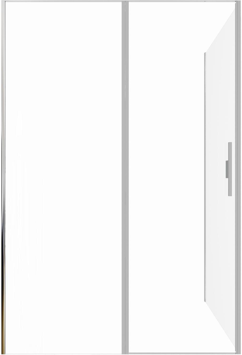 Душевой уголок Allen Brau Priority 140x80 3.31011.BA + 3.31014.BA серебро браш, артикул 3.31011.BA + 3.31014.BA