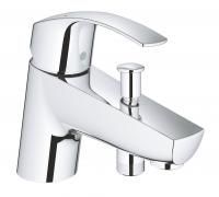 Смеситель GROHE Eurosmart New на бортик ванны, хром (33412002) Смеситель GROHE Eurosmart New на бортик ванны, хром (33412002)