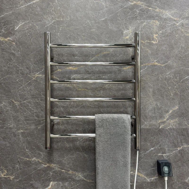 Полотенцесушитель электрический Fixsen CLASSIC 600х500 FX-7100, хром, артикул FX-7100