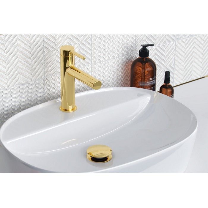 Смеситель для умывальника EXCELLENT Pi AREX.1201GL (золото)