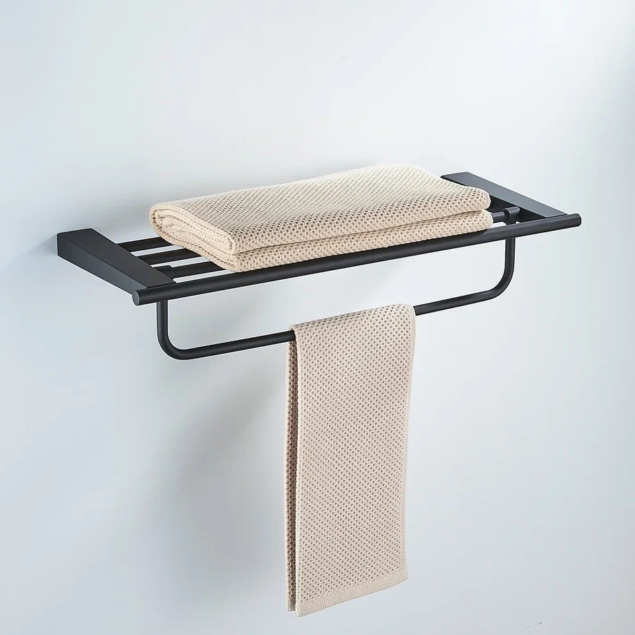 Полка для полотенец Shevanik SG5708H, черный