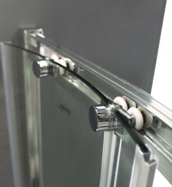 Душевой уголок Cezares Anima RH-2 120x100 L профиль Хром стекло прозрачное