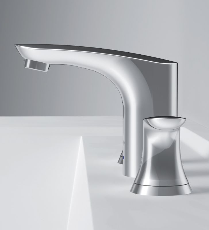 F8008000_ххх Like, cмеситель для умывальника 3-x секционный, хром, шт F8008000_ххх Like, cмеситель для умывальника 3-x секционный, хром, шт