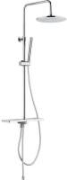 Душевая стойка Aquanet Pragmatic R AF430-70-R-C, с полочкой Душевая стойка Aquanet Pragmatic R AF430-70-R-C, с полочкой