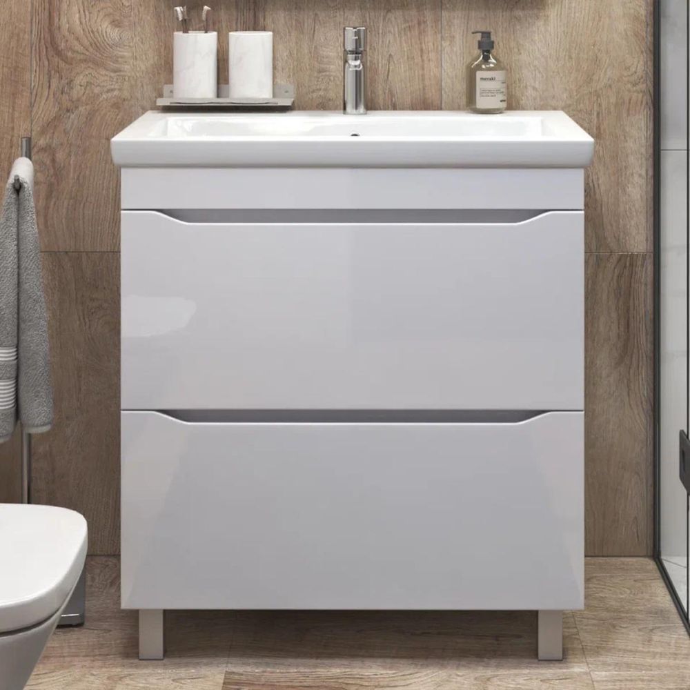 Тумба с раковиной напольная VIGO Grani 203, 80 см, артикул 203-com