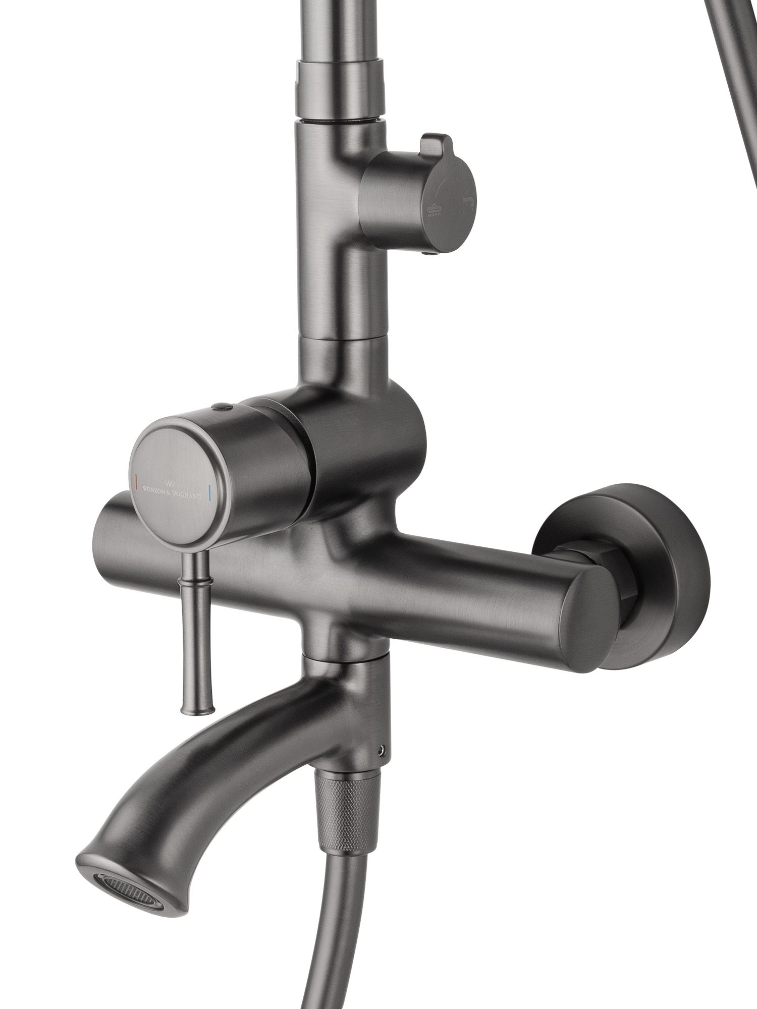 Душевая система WONZON & WOGHAND TOR, Темный графит (WW-88047073-BGM)