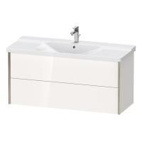 Duravit P3 Comforts Раковина  для мебели, с перел., с 1 отв. под смес., вкл. заглушку для перелива, хром, 1250x500мм, Цвет: Белый