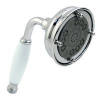 RICAMBI Ручной душ, 3-х позиционный, антикальций, латунь, бел./хром