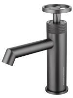 Смеситель для раковины WONZON & WOGHAND, Темный графит (WW-H1065-BGG)