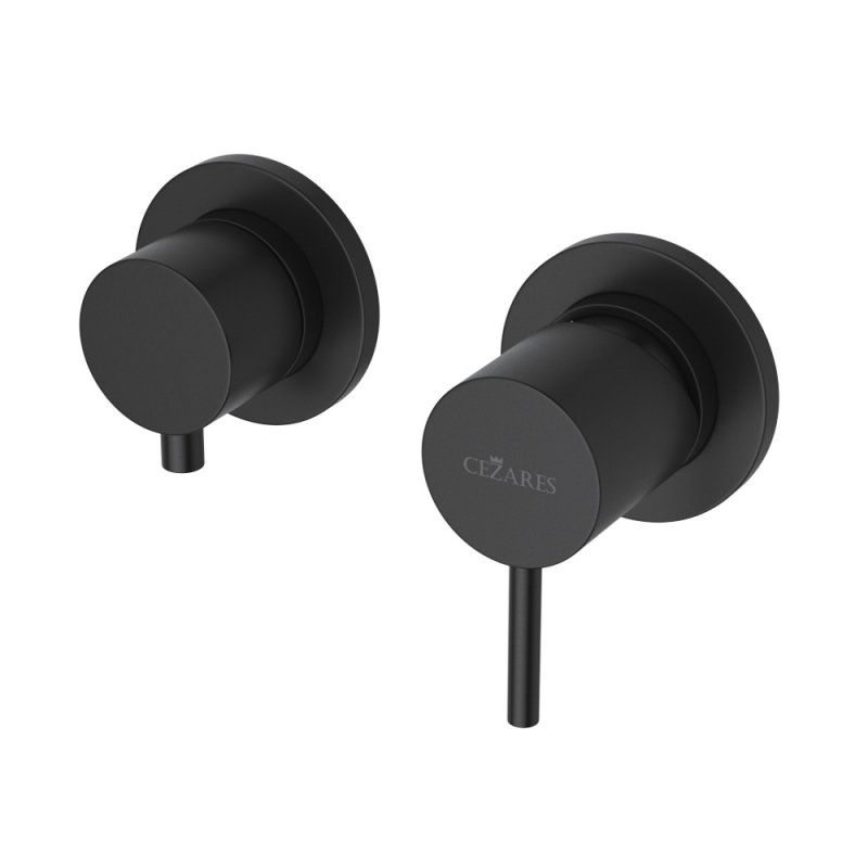 Встраиваемый однорычажный смеситель на 3 выхода CEZARES LEAF-VDIM3-L