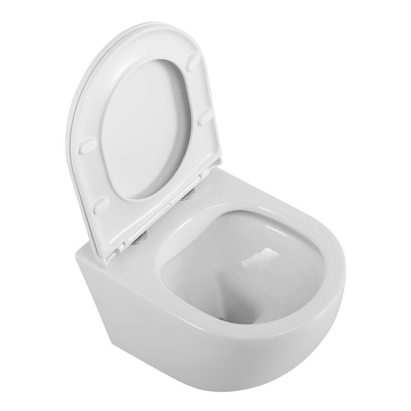 Комплект 3 в 1 Унитаз подвесной с сиденьем BelBagno UNO BB3105CHR/SC + Система инсталляции для унитазов BelBagno BB002-80  с кнопкой смыва BB014-SR-BI, артикул BB3105CHR/SC/BB002-80/BB014-SR-BIANCO