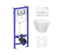 Комплект 6 в 1 Lavinia Boho Elegant Rimless 87561067, премиум со стеклянной клавишей