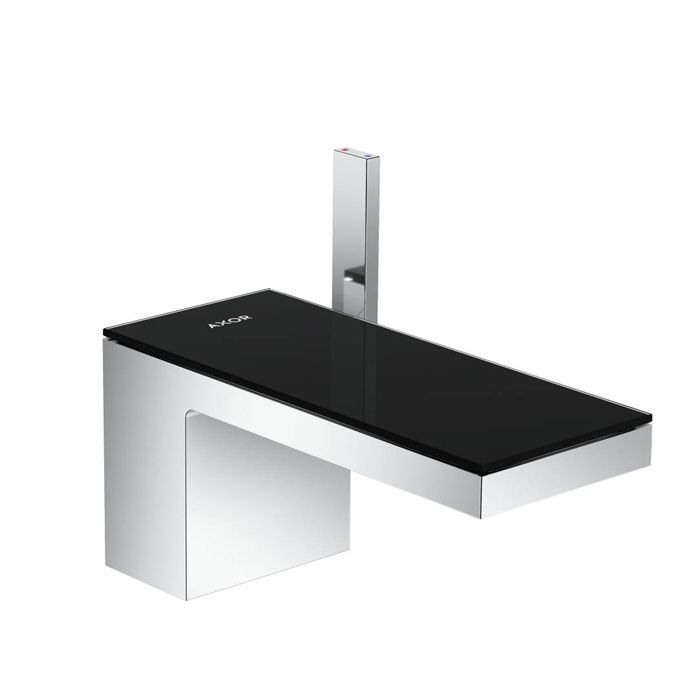 AX MyEdition Смеситель для раковины 70, на 1 отв., излив 200мм, со сливным гарнитуром (без панели), цвет: хром