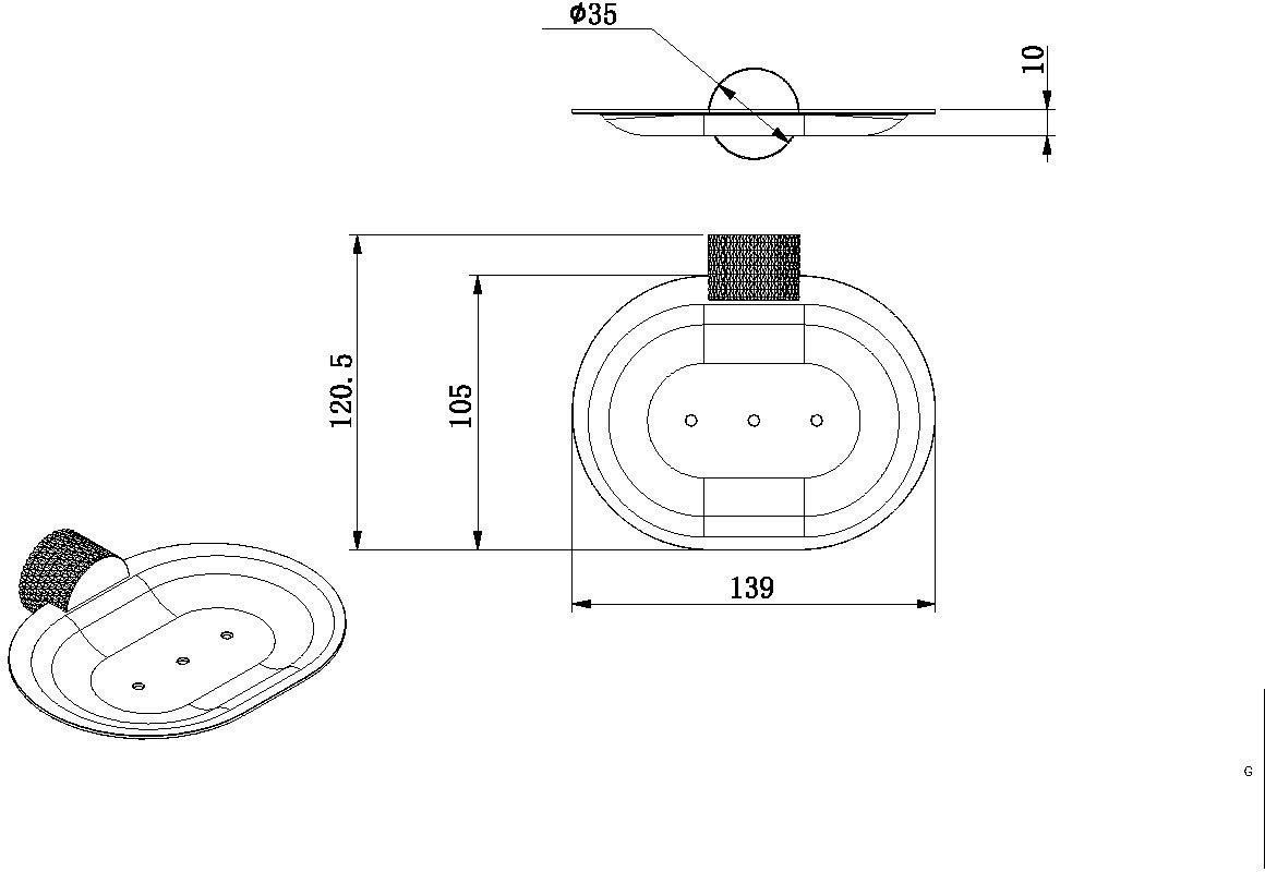Мыльница Allen Brau Priority 4.0 6.31С04-BN никель браш