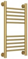 Полотенцесушитель водяной "Богема+" прямая 600х300 (Матовое ЗОЛОТО)