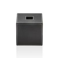 Decor Walther Brownie KB 41 Диспенсер для салфеток 14x14x14см, цвет: черная кожа