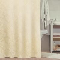 Штора для ванны Milardo Beige Miracle 180x180 Бежевая
