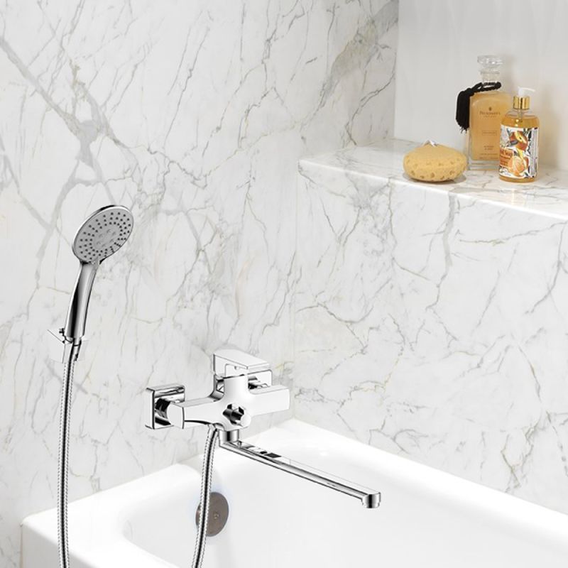 Смеситель для ванны WesnaArt BRIZ BRI20-320, хром, артикул BRI20-320