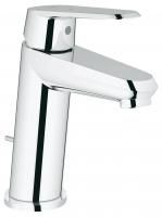Смеситель для раковины GROHE Eurodisc Cosmopolitan с донным клапаном и средним изливом, хром (2338920E) Смеситель для раковины GROHE Eurodisc Cosmopolitan с донным клапаном и средним изливом, хром (2338920E)
