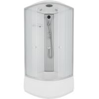 Душевая кабина Niagara NG-7307-14 80х80 стекло матовое задняя стенка Белая Душевая кабина Niagara NG-7307-14 80х80 стекло матовое задняя стенка Белая
