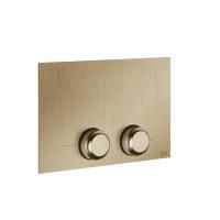 GESSI VENTI20 Клавиша смыва для унитаза двойная, для инсталляций TECE, цвет Warm Bronze Br. PVD GESSI VENTI20 Клавиша смыва для унитаза двойная, для инсталляций TECE, цвет Warm Bronze Br. PVD