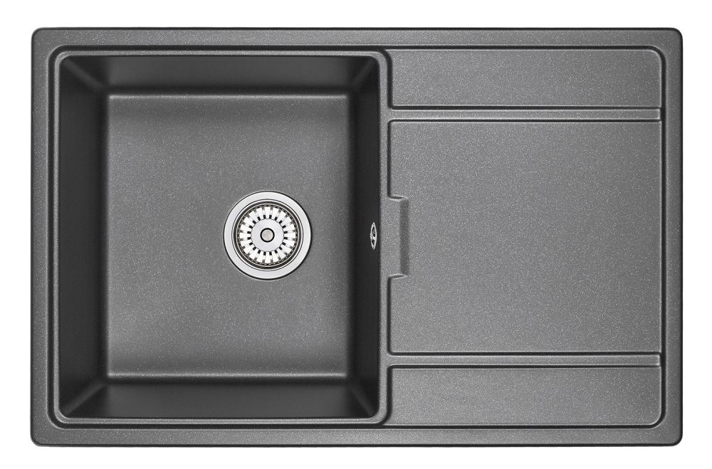 Кухонная мойка Granula 7804, ЧЁРНЫЙ, артикул 7804, ЧЁРНЫЙ